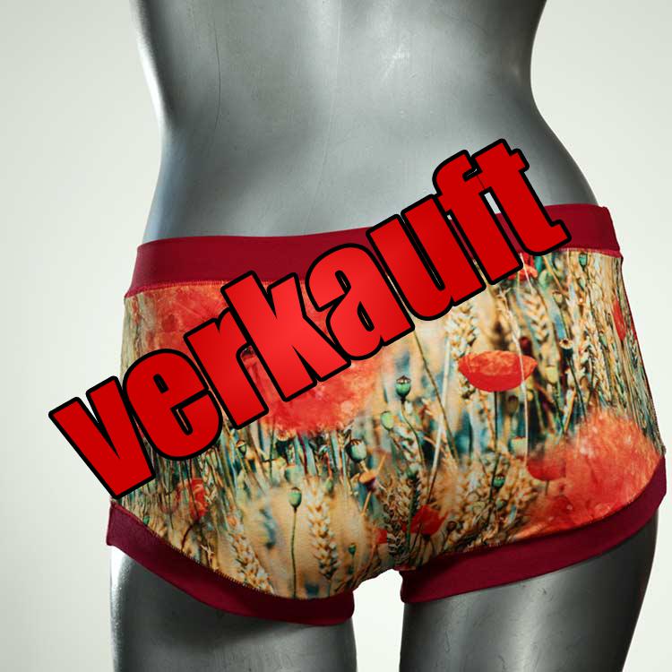ökologische bunte preiswerte attraktive Hotpant aus Biobaumwolle, Unterwäsche für Damen