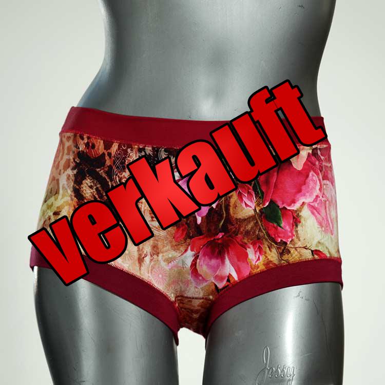 ökologische bunte preiswerte attraktive Hotpant aus Biobaumwolle, Unterwäsche für Damen