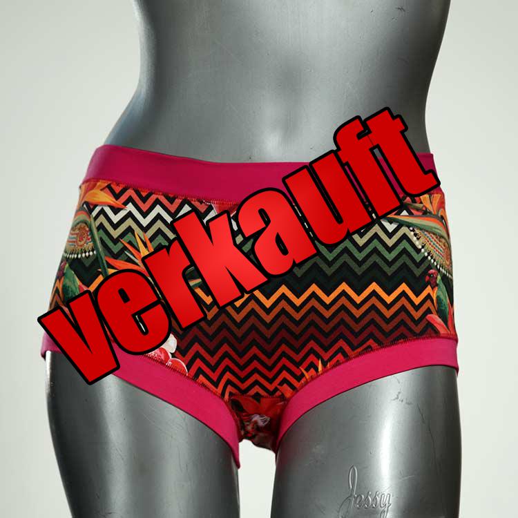 attraktive süße gemusterte preiswerte Hotpant aus Biobaumwolle, Unterwäsche für Damen