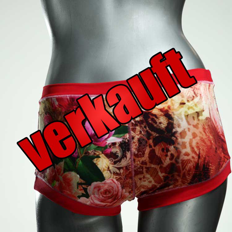 preiswerte bunte bequeme farbige Hotpant aus Biobaumwolle, Unterwäsche für Damen