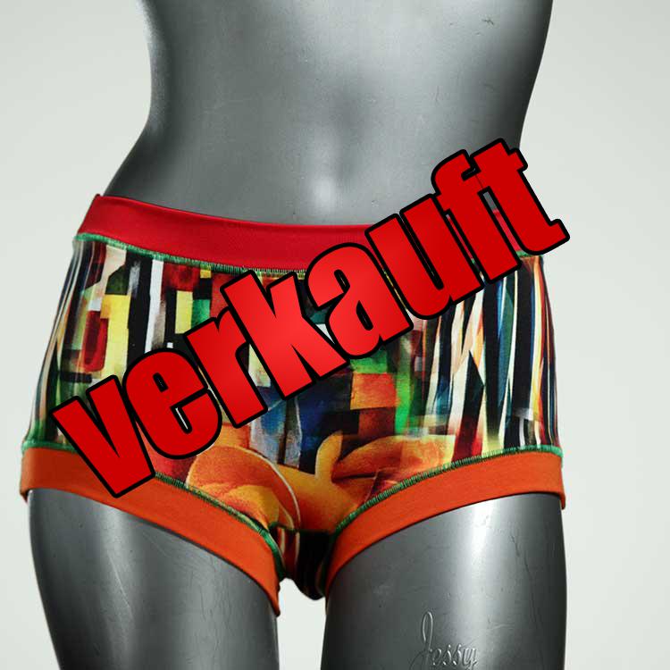 attraktive farbige nachhaltige süße Hotpant aus Biobaumwolle, Unterwäsche für Damen