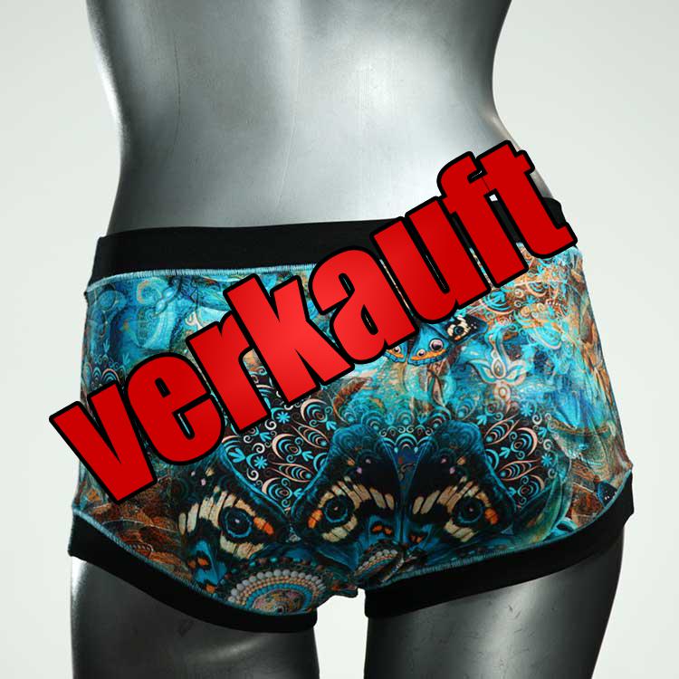 günstige ökologische farbige süße Hotpant aus Biobaumwolle, Unterwäsche für Damen