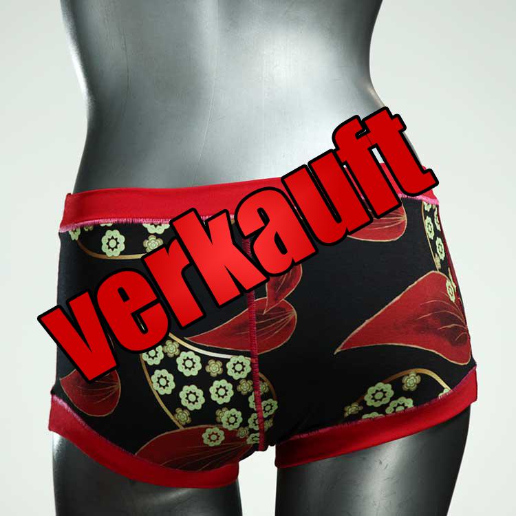 ökologische schöne süße nachhaltige Hotpant aus Biobaumwolle, Unterwäsche für Damen
