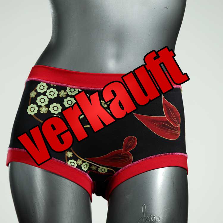 ökologische schöne süße nachhaltige Hotpant aus Biobaumwolle, Unterwäsche für Damen