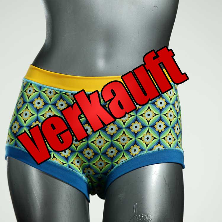 günstige preiswerte attraktive handgemachte Hotpant aus Biobaumwolle, Unterwäsche für Damen