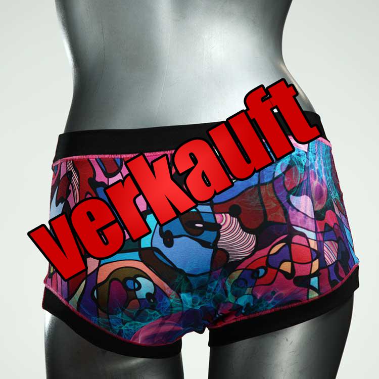 attraktive preiswerte bequeme farbige Hotpant aus Biobaumwolle, Unterwäsche für Damen