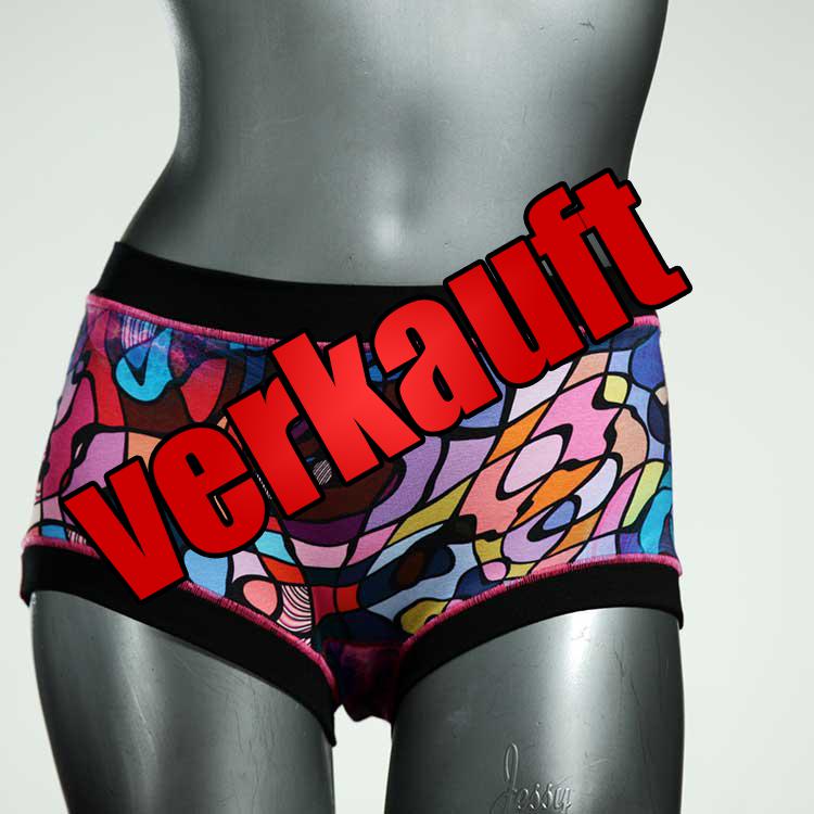 attraktive preiswerte bequeme farbige Hotpant aus Biobaumwolle, Unterwäsche für Damen