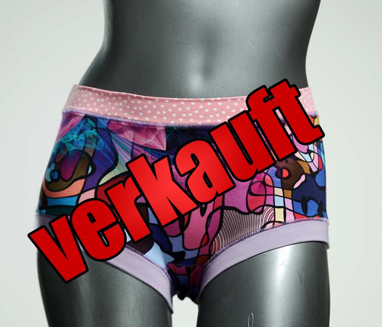 nachhaltige attraktive farbige sexy Hotpant aus Biobaumwolle, Unterwäsche für Damen