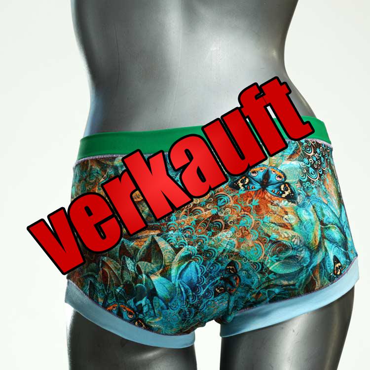süße schöne gemusterte bunte Hotpant aus Biobaumwolle, Unterwäsche für Damen