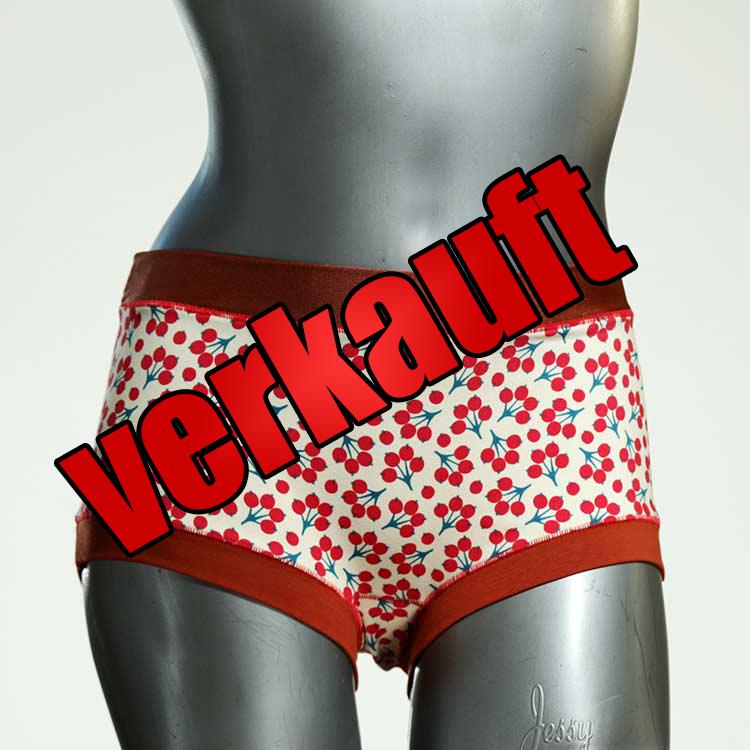 schöne gemusterte preiswerte nachhaltige Hotpant aus Biobaumwolle, Unterwäsche für Damen