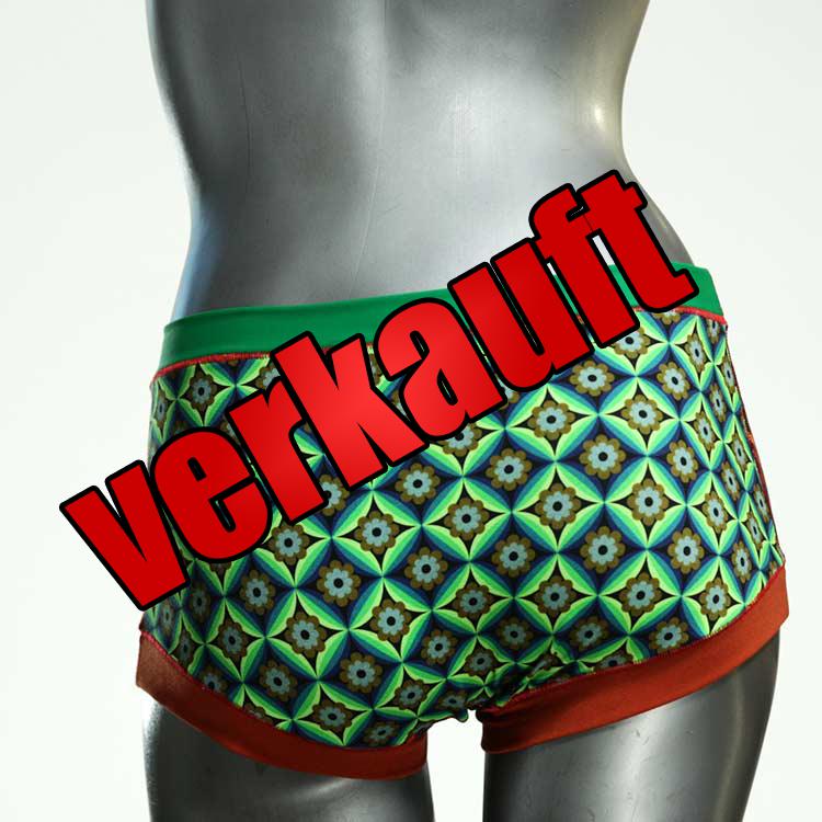 attraktive handgemachte nachhaltige schöne Hotpant aus Biobaumwolle, Unterwäsche für Damen