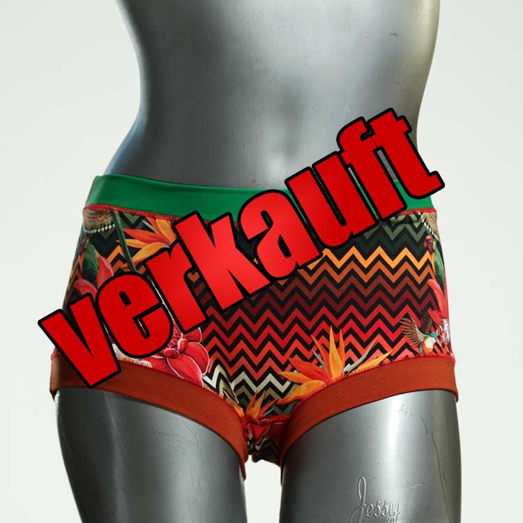 attraktive handgemachte nachhaltige schöne Hotpant aus Biobaumwolle, Unterwäsche für Damen
