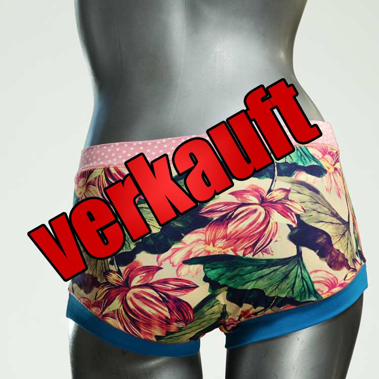 ökologische attraktive schöne nachhaltige Hotpant aus Biobaumwolle, Unterwäsche für Damen