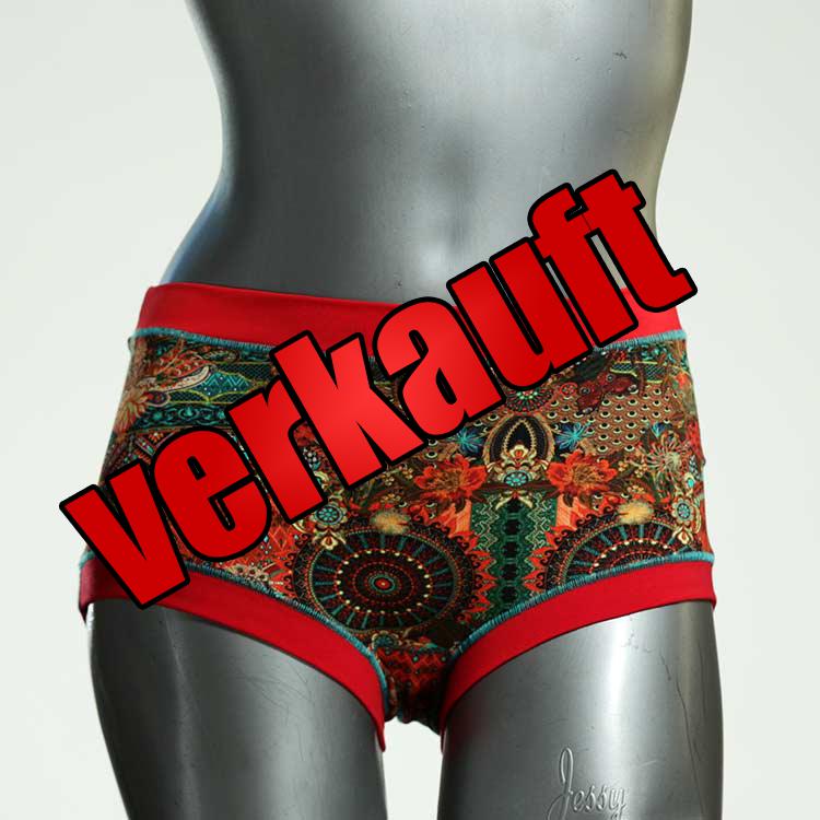 bunte farbige schöne sexy Hotpant aus Biobaumwolle, Unterwäsche für Damen