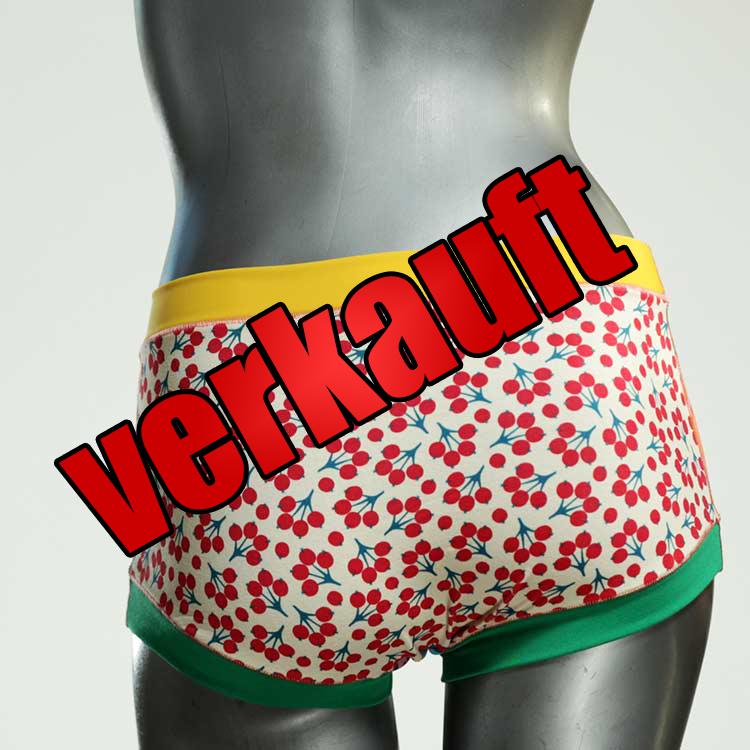 süße farbige attraktive preiswerte Hotpant aus Biobaumwolle, Unterwäsche für Damen