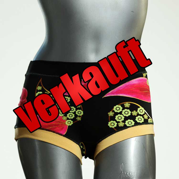 bunte bequeme günstige süße Hotpant aus Biobaumwolle, Unterwäsche für Damen
