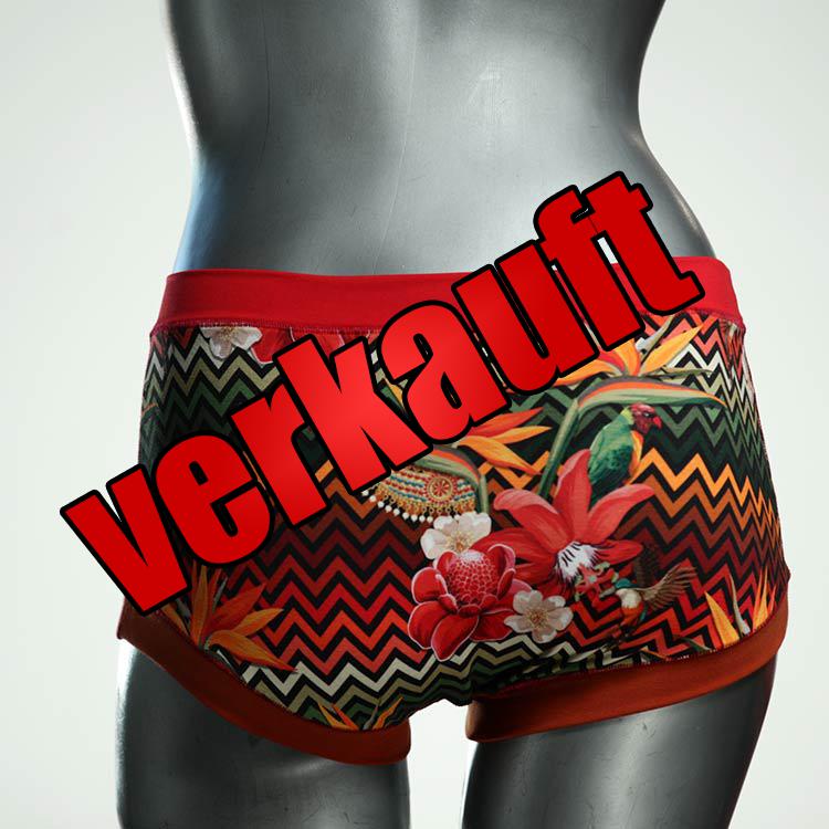 bunte schöne sexy süße Hotpant aus Biobaumwolle, Unterwäsche für Damen