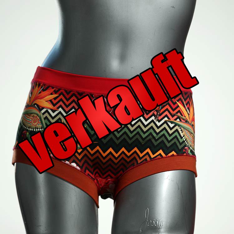 bunte schöne sexy süße Hotpant aus Biobaumwolle, Unterwäsche für Damen