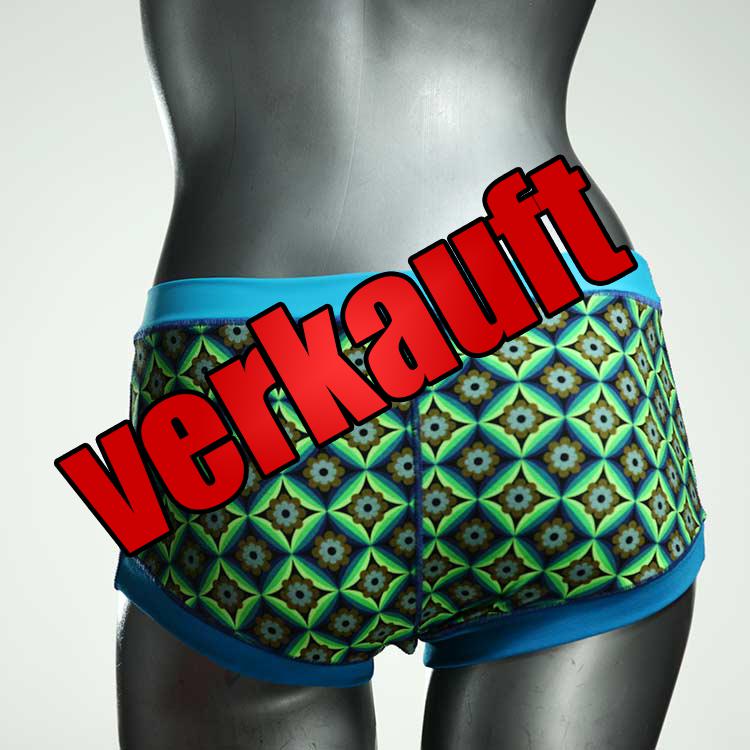 bequeme sexy preiswerte bunte Hotpant aus Biobaumwolle, Unterwäsche für Damen