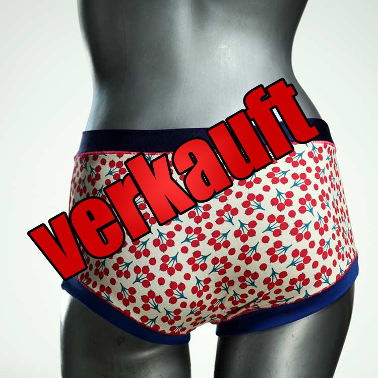 attraktive preiswerte gemusterte schöne Hotpant aus Biobaumwolle, Unterwäsche für Damen
