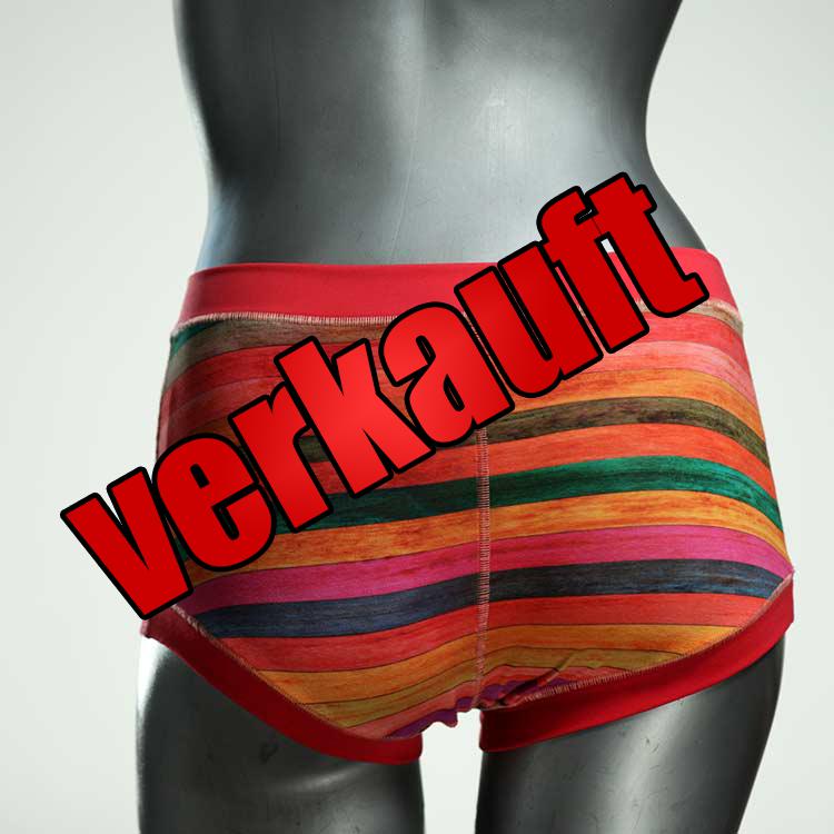bunte süße sexy gemusterte Hotpant aus Biobaumwolle, Unterwäsche für Damen