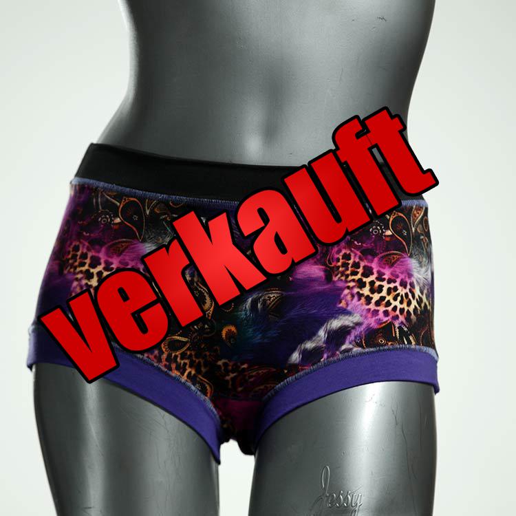 bequeme süße attraktive bunte Hotpant aus Biobaumwolle, Unterwäsche für Damen