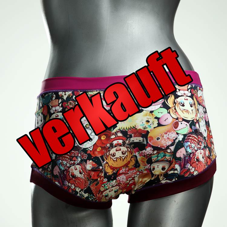 handgemachte bequeme sexy ökologische Hotpant aus Biobaumwolle, Unterwäsche für Damen