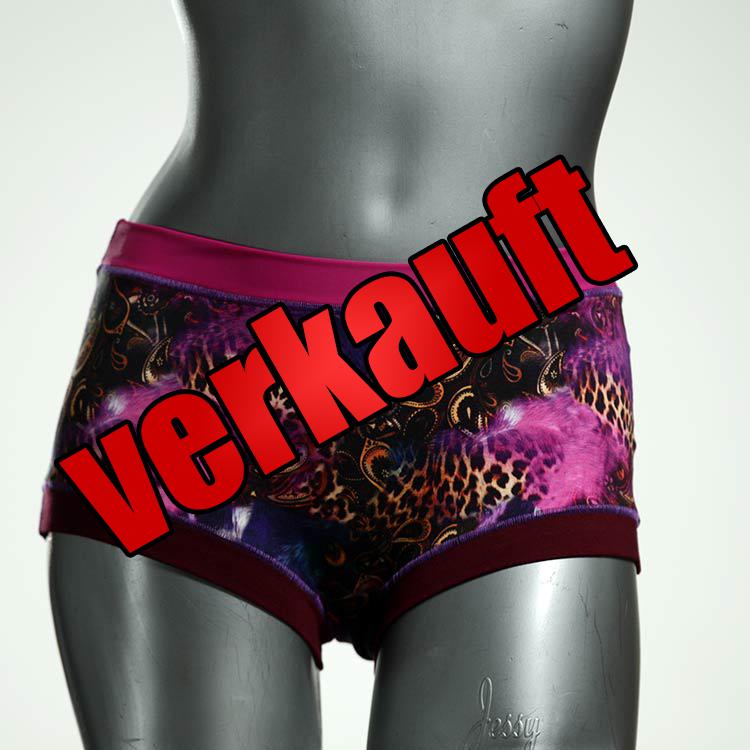 handgemachte bequeme sexy ökologische Hotpant aus Biobaumwolle, Unterwäsche für Damen
