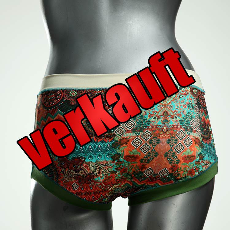 süße handgemachte farbige preiswerte Hotpant aus Biobaumwolle, Unterwäsche für Damen