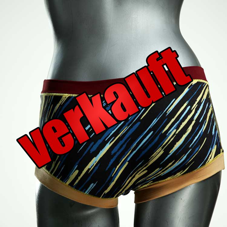 ökologische sexy bequeme handgemachte Hotpant aus Biobaumwolle, Unterwäsche für Damen