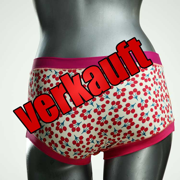 farbige ökologische preiswerte süße Hotpant aus Biobaumwolle, Unterwäsche für Damen