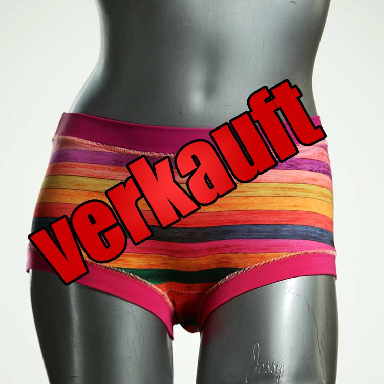 farbige ökologische preiswerte süße Hotpant aus Biobaumwolle, Unterwäsche für Damen