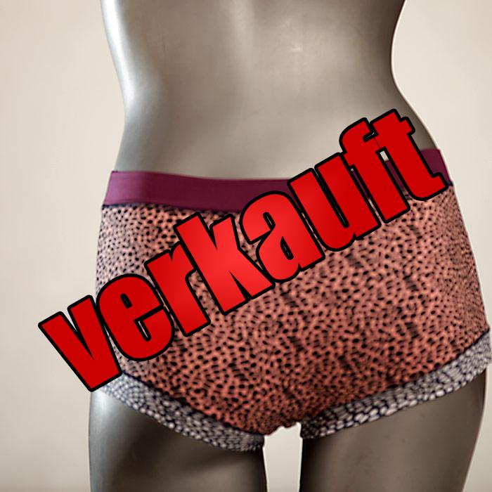  besondere bunte süße Hotpant - Hipster - Unterhose für Damen aus Biobaumwolle für Damen