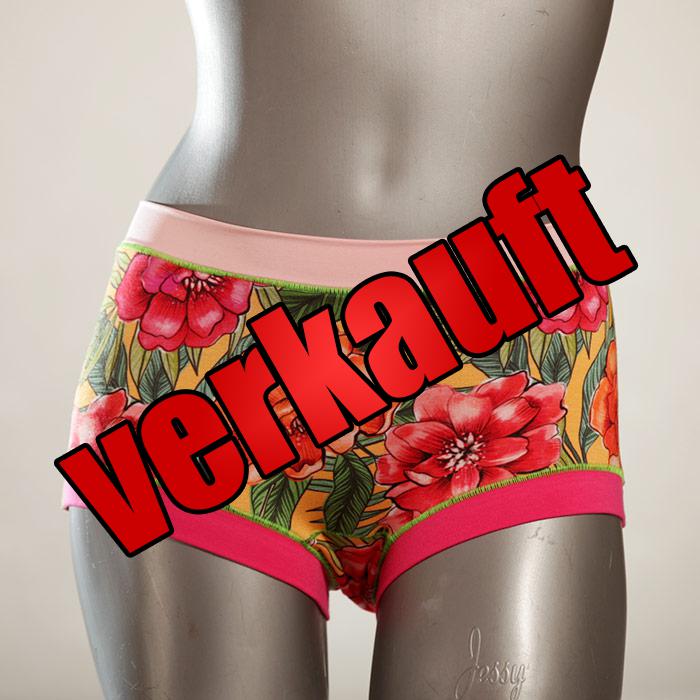  süße nachhaltige GOTS-zertifizierte Hotpant - Hipster - Unterhose für Damen aus Biobaumwolle für Damen
