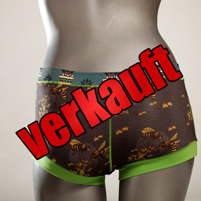  bunte nachhaltige besondere Hotpant - Hipster - Unterhose für Damen aus Biobaumwolle für Damen