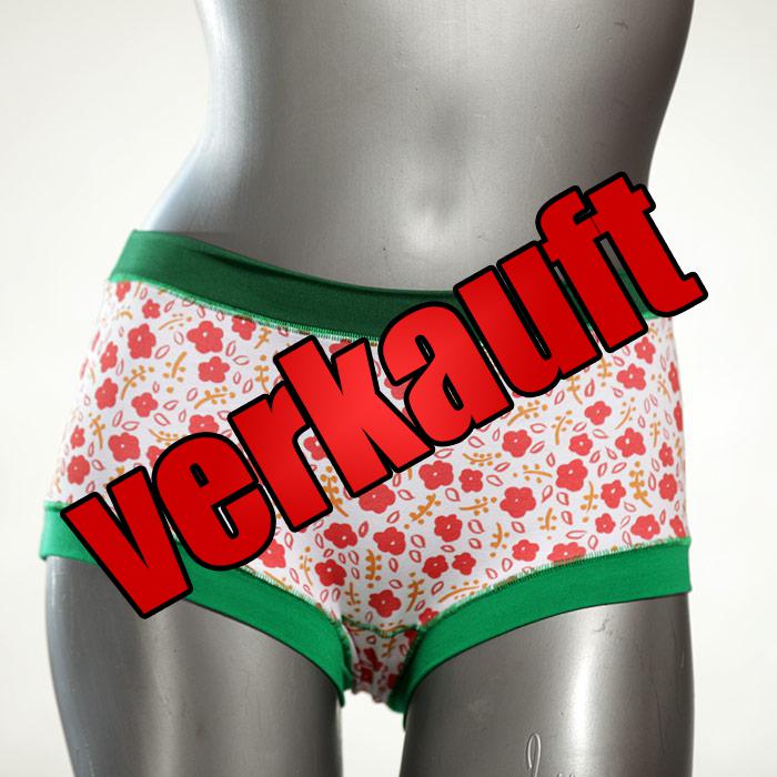  fetzige bunte schöne Hotpant - Hipster - Unterhose für Damen aus Biobaumwolle für Damen