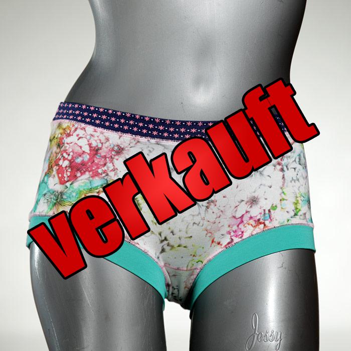 sexy bunte farbige bequeme Hotpant aus Biobaumwolle, Unterwäsche für Damen