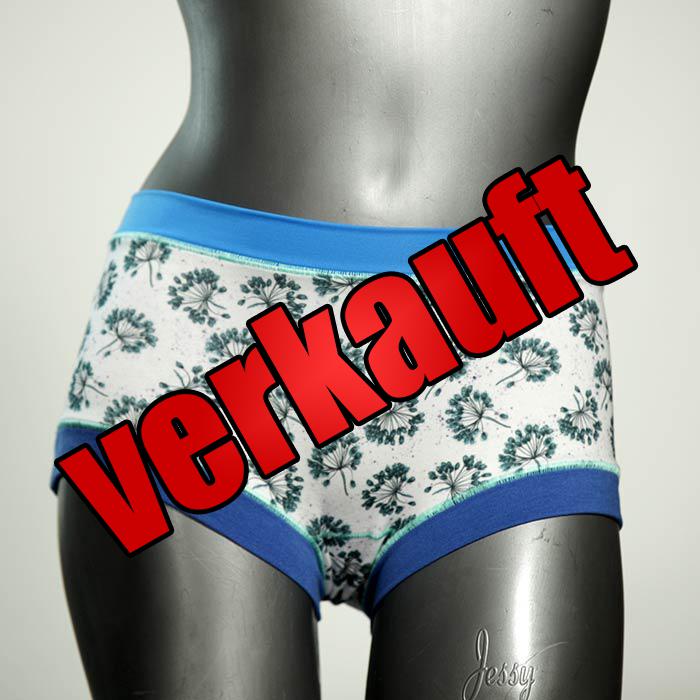 farbige nachhaltige sexy attraktive Hotpant aus Biobaumwolle, Unterwäsche für Damen