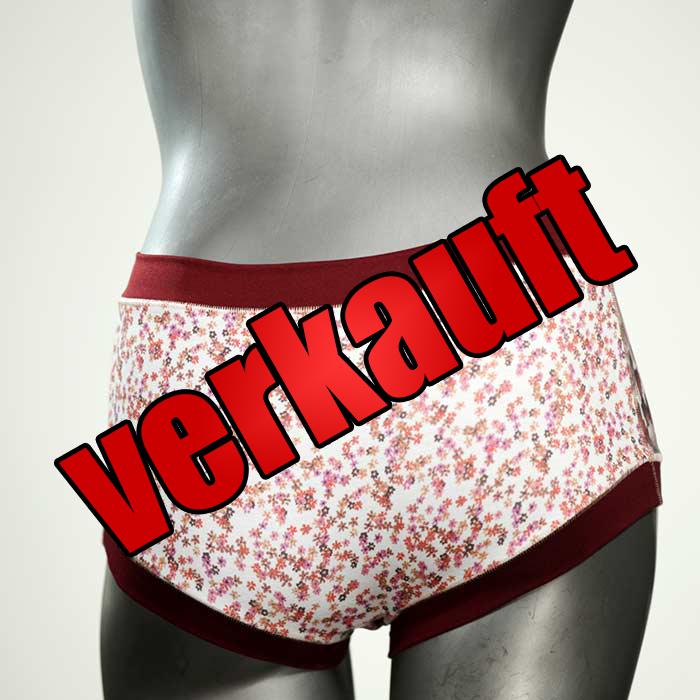 süße bequeme gemusterte bunte Hotpant aus Biobaumwolle, Unterwäsche für Damen