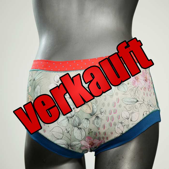 preiswerte gemusterte günstige ökologische Hotpant aus Biobaumwolle, Unterwäsche für Damen