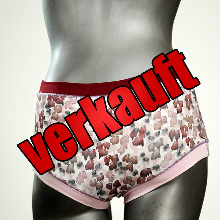 gemusterte preiswerte farbige sexy Hotpant aus Biobaumwolle, Unterwäsche für Damen