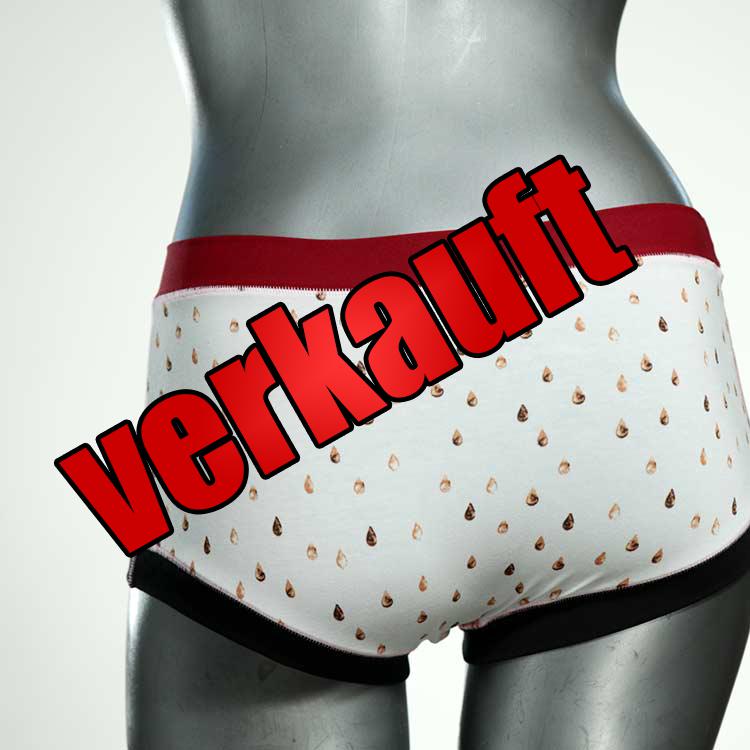 süße bunte attraktive sexy Hotpant aus Biobaumwolle, Unterwäsche für Damen