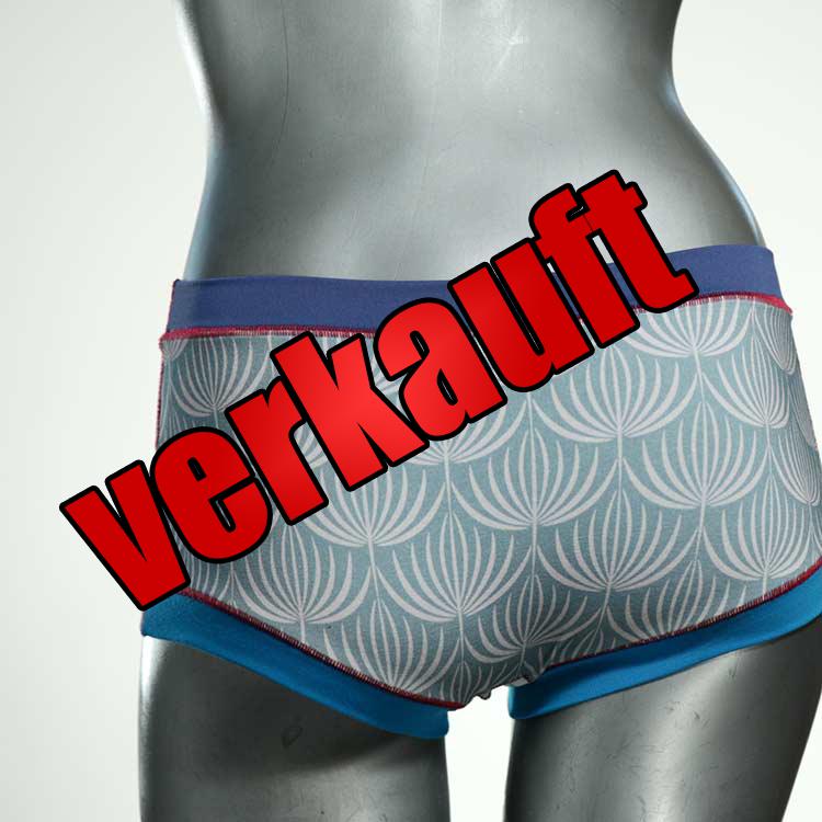 sexy gemusterte handgemachte schöne Hotpant aus Biobaumwolle, Unterwäsche für Damen