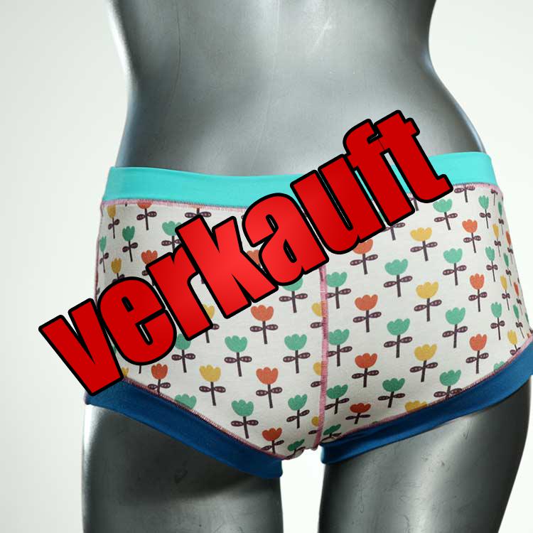 attraktive sexy bequeme bunte Hotpant aus Biobaumwolle, Unterwäsche für Damen