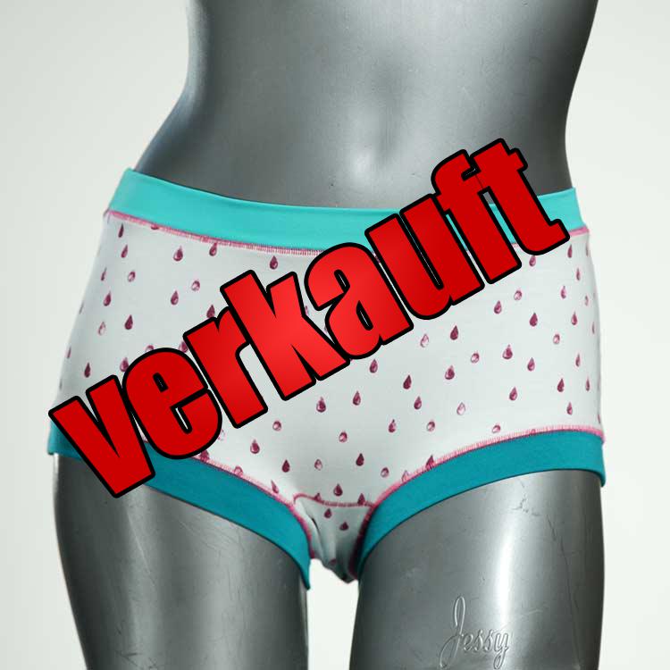 bunte günstige preiswerte nachhaltige Hotpant aus Biobaumwolle, Unterwäsche für Damen