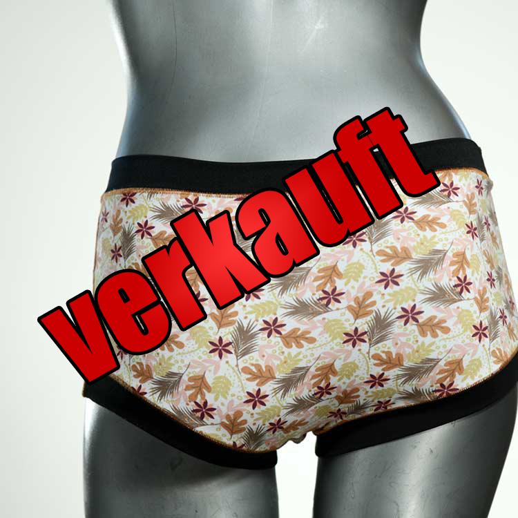 ökologische farbige preiswerte schöne Hotpant aus Biobaumwolle, Unterwäsche für Damen