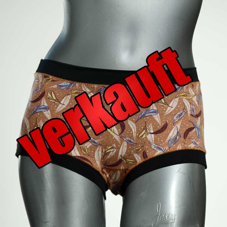 ökologische farbige preiswerte schöne Hotpant aus Biobaumwolle, Unterwäsche für Damen