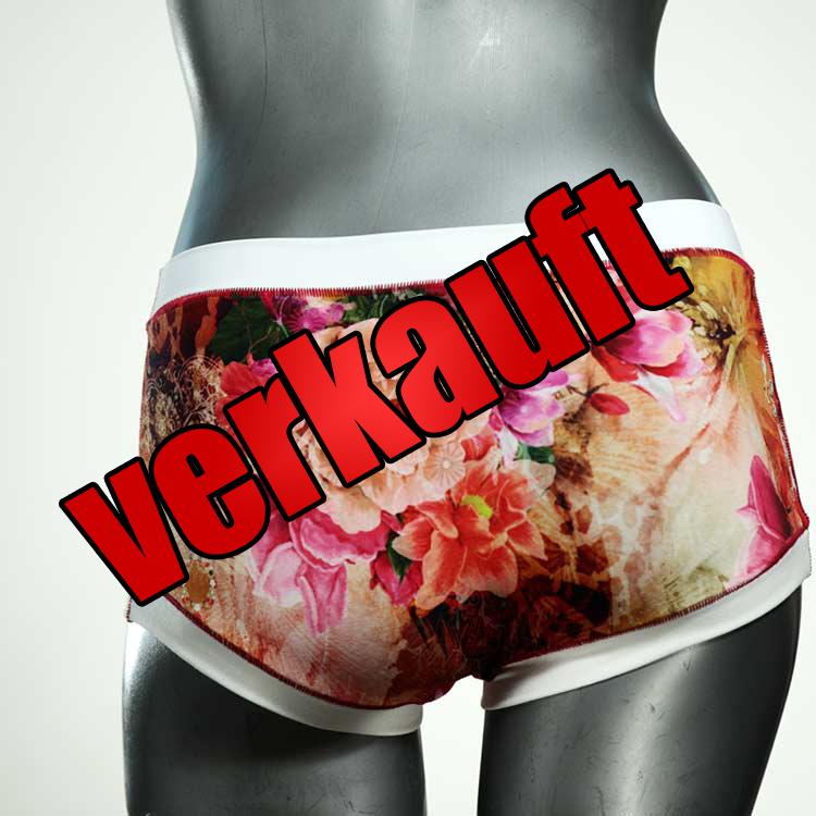 farbige süße sexy schöne Hotpant aus Biobaumwolle, Unterwäsche für Damen