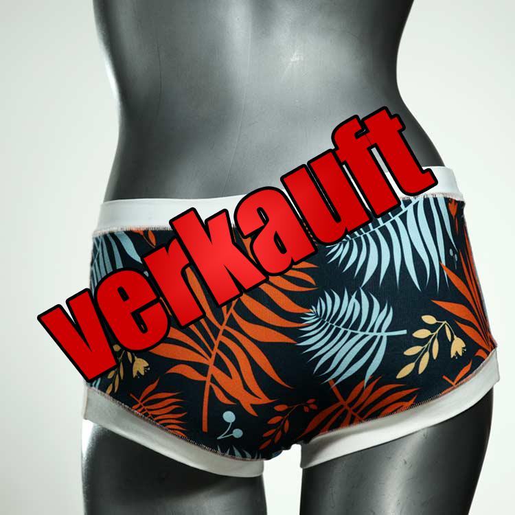 nachhaltige sexy schöne farbige Hotpant aus Biobaumwolle, Unterwäsche für Damen