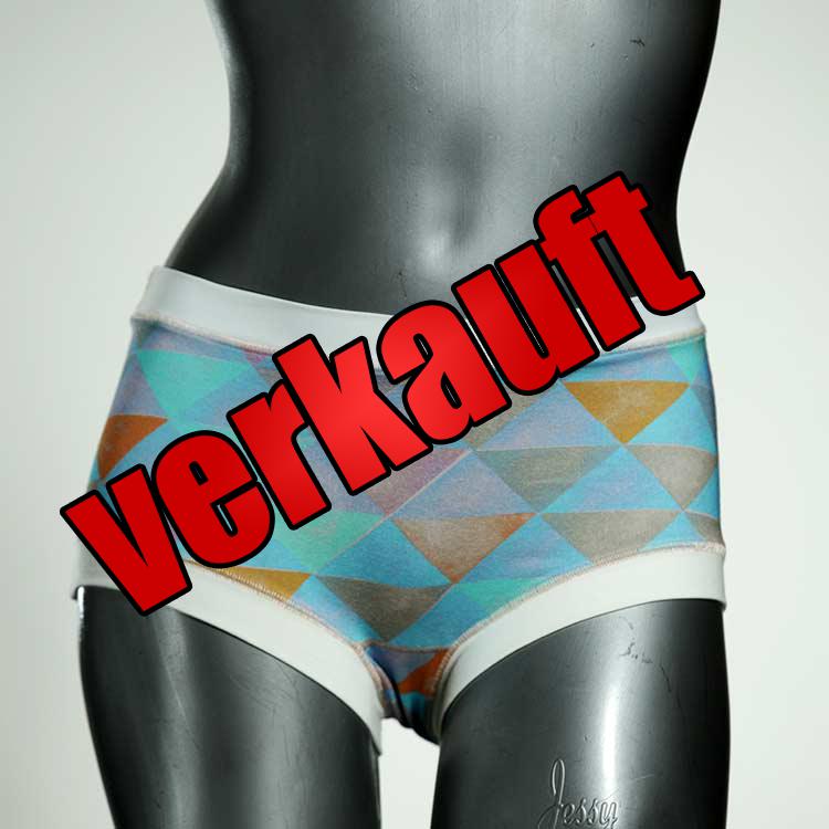 nachhaltige sexy schöne farbige Hotpant aus Biobaumwolle, Unterwäsche für Damen
